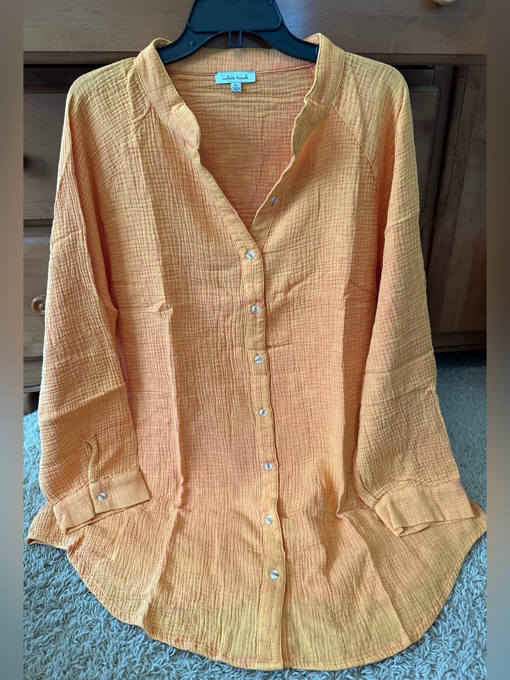 NWOT WHITE BIRCH TROPICAL BREEZE TOP
